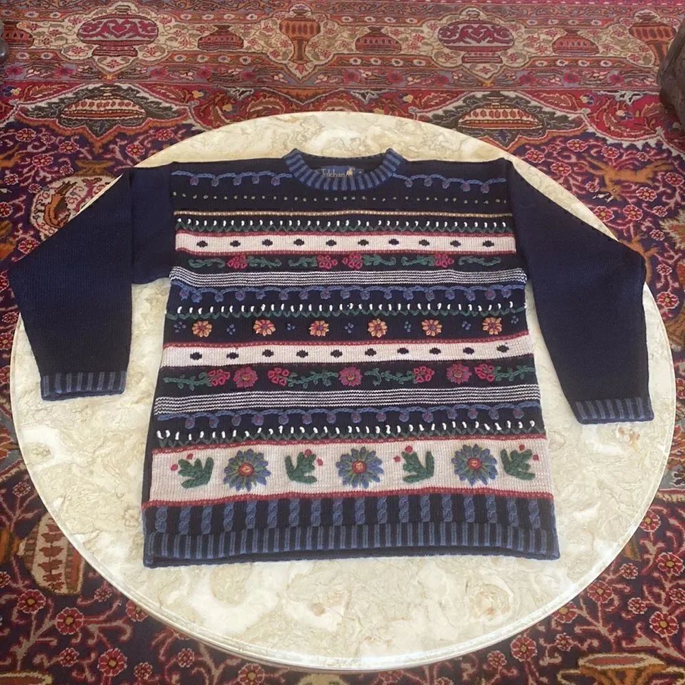 Vintage Tulchan 100% Wool Sweater - Picture 8 of 15